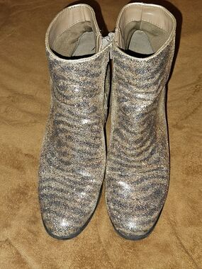 Impo Women's Sparkly Ankle Boots 8½